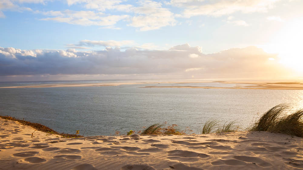 Arcachon Bay (Bassin d'Arcachon). View from the Dune du Pyla.