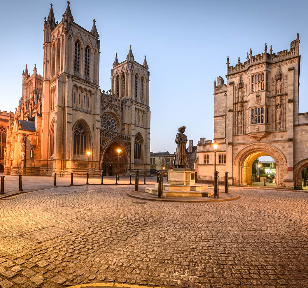 Bristol cathedral and central library are two of the famous building in Bristol, UK.