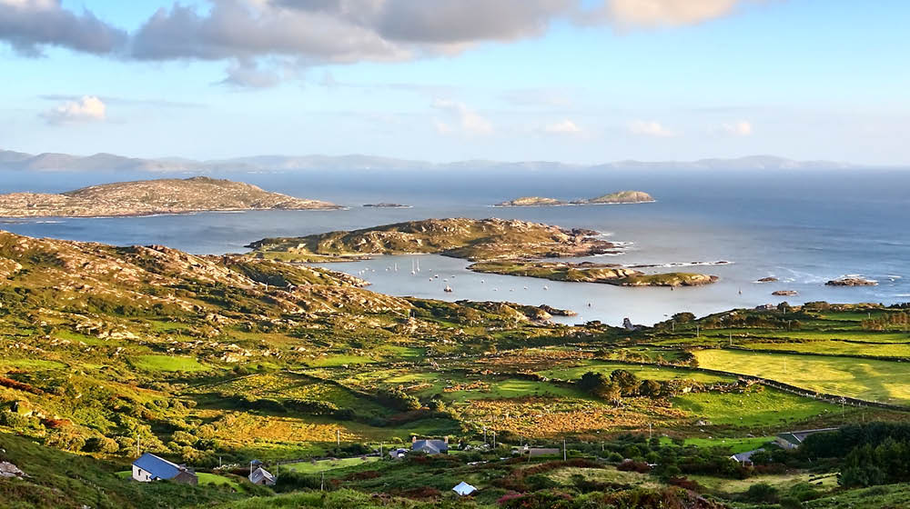 scenic from Ring of Kerry coastline, Ireland