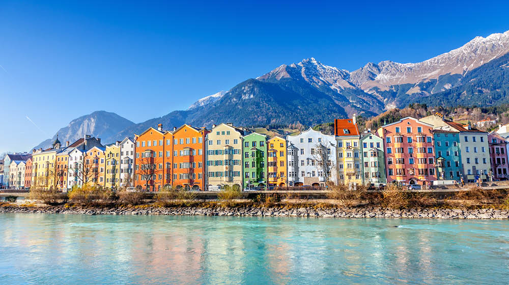 Innsbruck cityscape, Austria