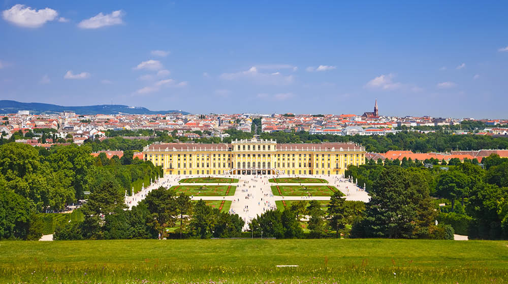 Schonbrunn Palace, Vienna, Austria; see more international landmarks here: http://www.istockphoto.com/search/lightbox/8831155/#1d476d5d