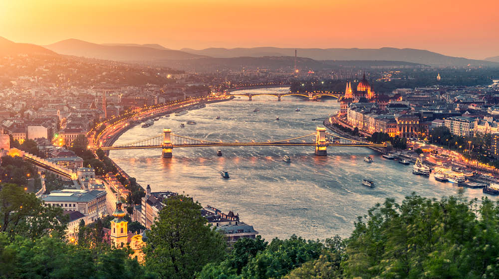 Budapest cityscape, Hungary