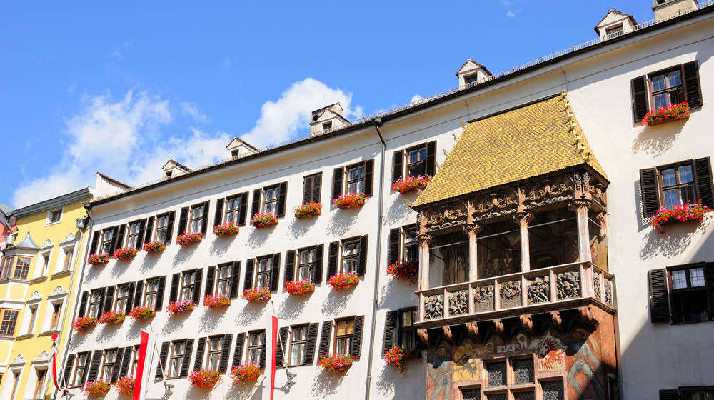 Famous golden roof, Innsbruck, Austria