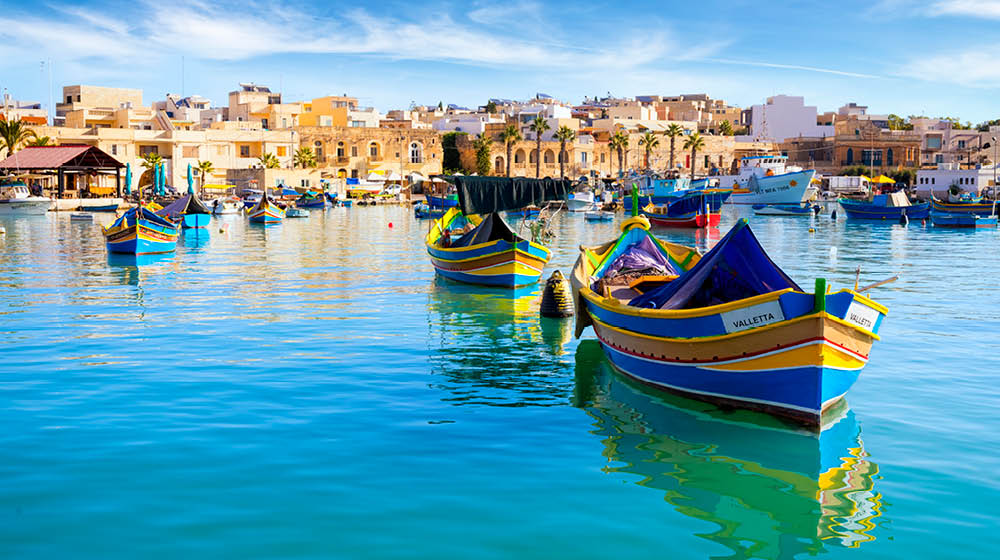 Malta - Mediterranean travel destination, Marsaxlokk Fishing Village