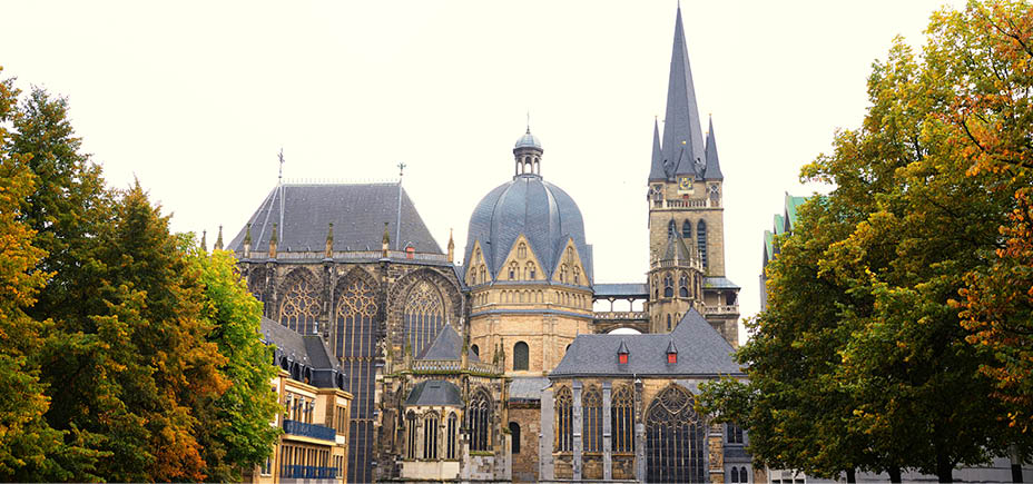 UNESCO world heritage site Aachen cathedral