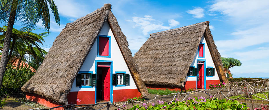 Traditional rural house, Santana Municipal Council, Madeira island, Portugal