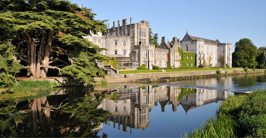 Castle Hotel Adare in Ireland. Side view