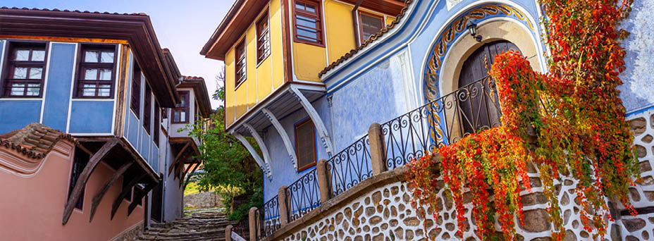 Plovdiv, Bulgaria, Old Town, Essen Plovdiv