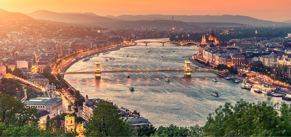 Budapest cityscape, Hungary