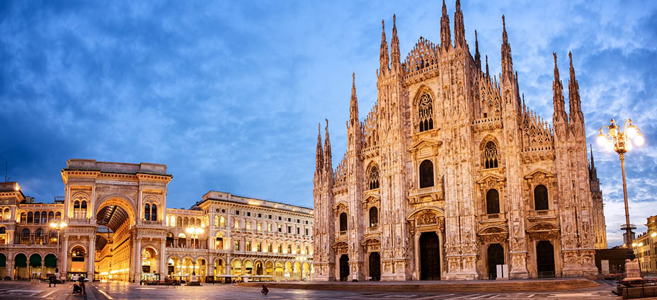 Milan Cathedral, Duomo di Milano, one of the largest churches in the world