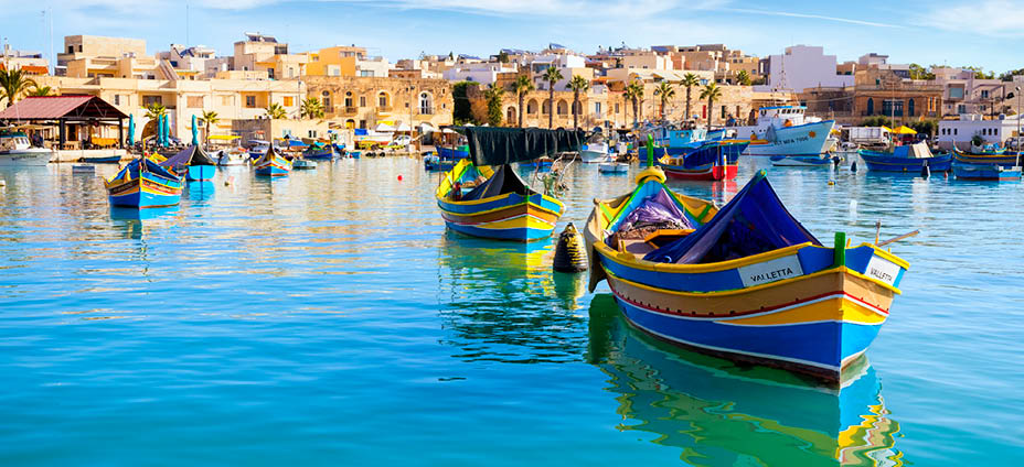 Malta - Mediterranean travel destination, Marsaxlokk Fishing Village